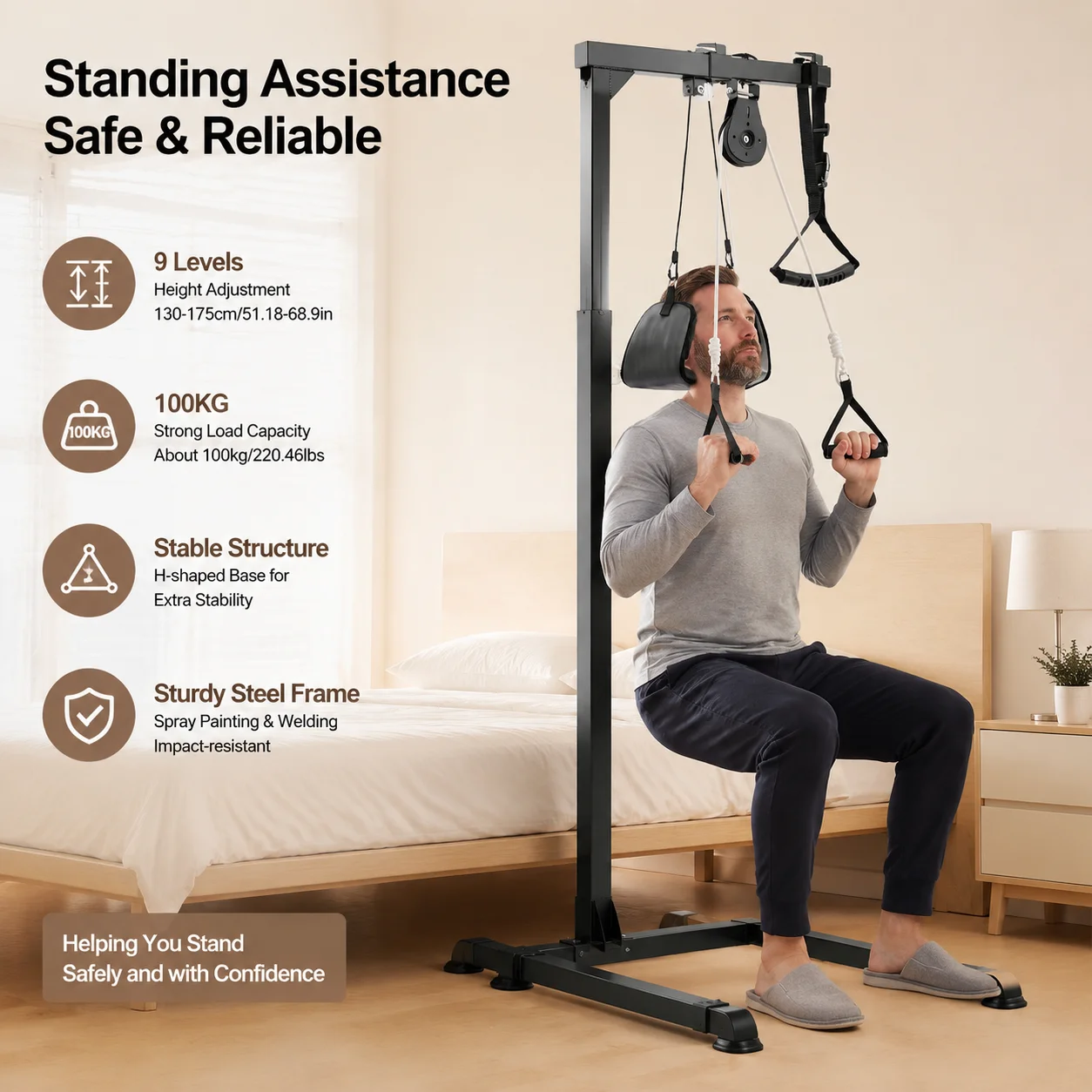Black Multifunctional Standing - Home Bar Stand recension och pris