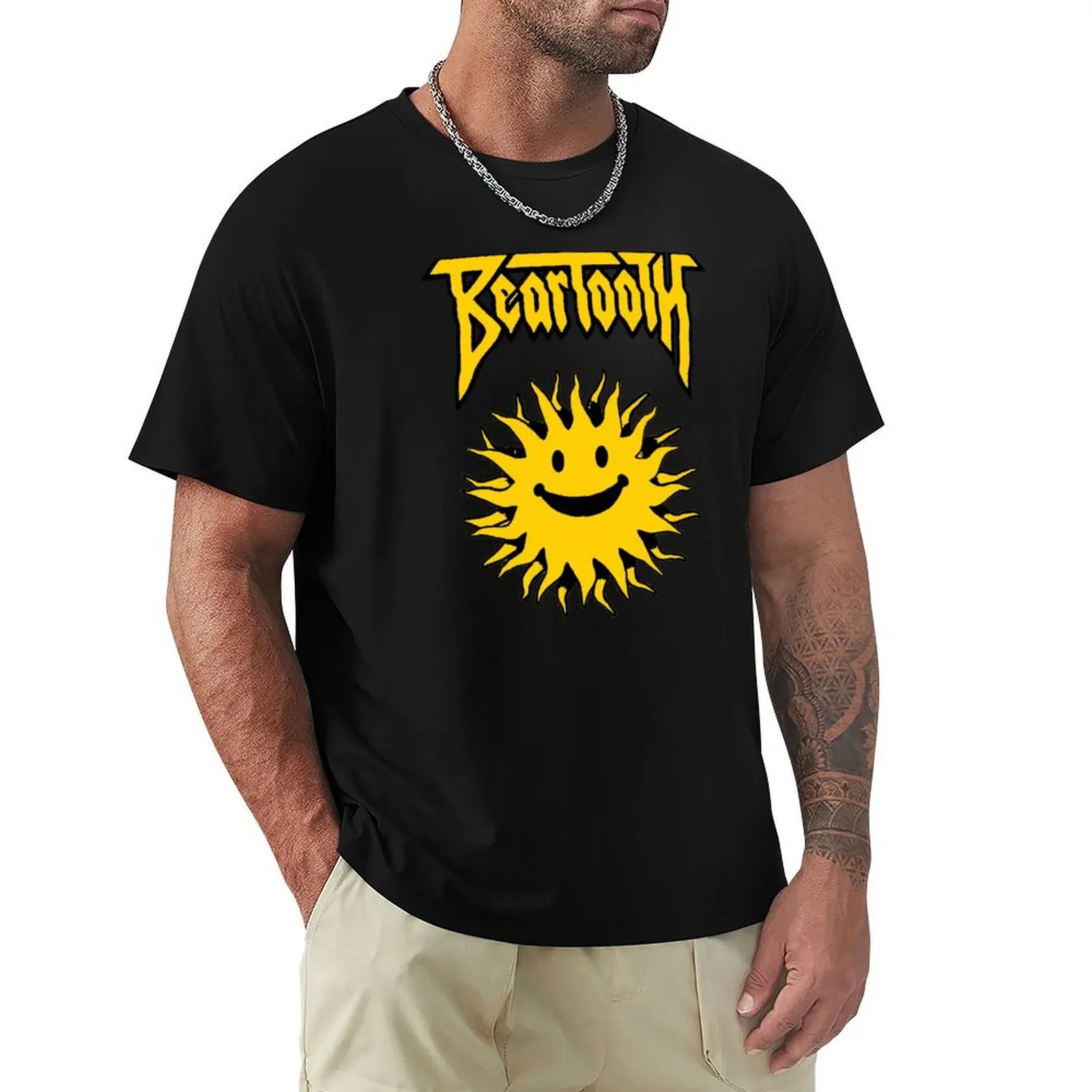 

Beartooth Logo Merch T-Shirt Casual Simple Design Short Sleeve Shirt