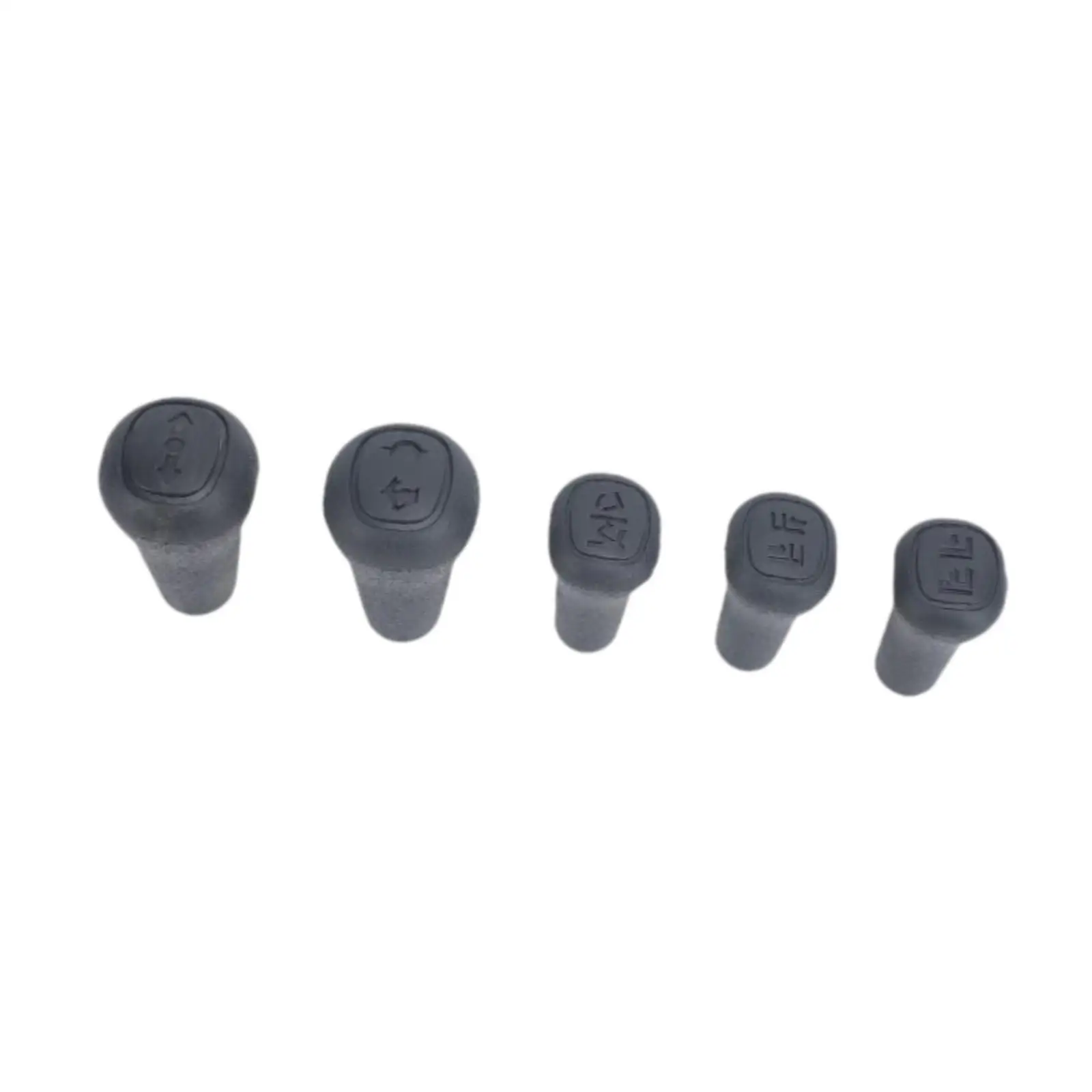 5x Shift Knob Handle Knob Replacement Easy to Install Spare Part Sturdy Forklift Accessories Lever Knob for Car Vehicle