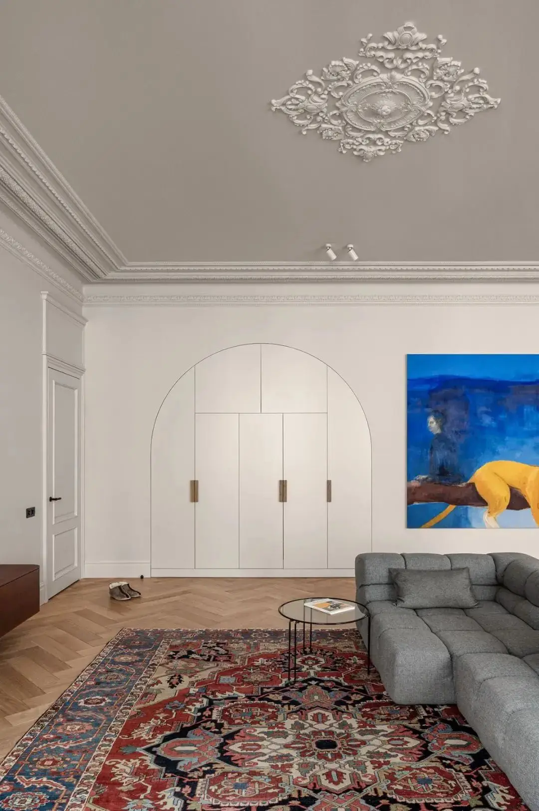 ออกแบบตกแต่งภายในสไตล์ฝรั่งเศสแบบซานไห่ วางแผนพื้นที่ ร่างแบบบ้าน ตกแต่งห้องนั่งเล่น บ้านสวยหรูสั่งทำพิเศษ