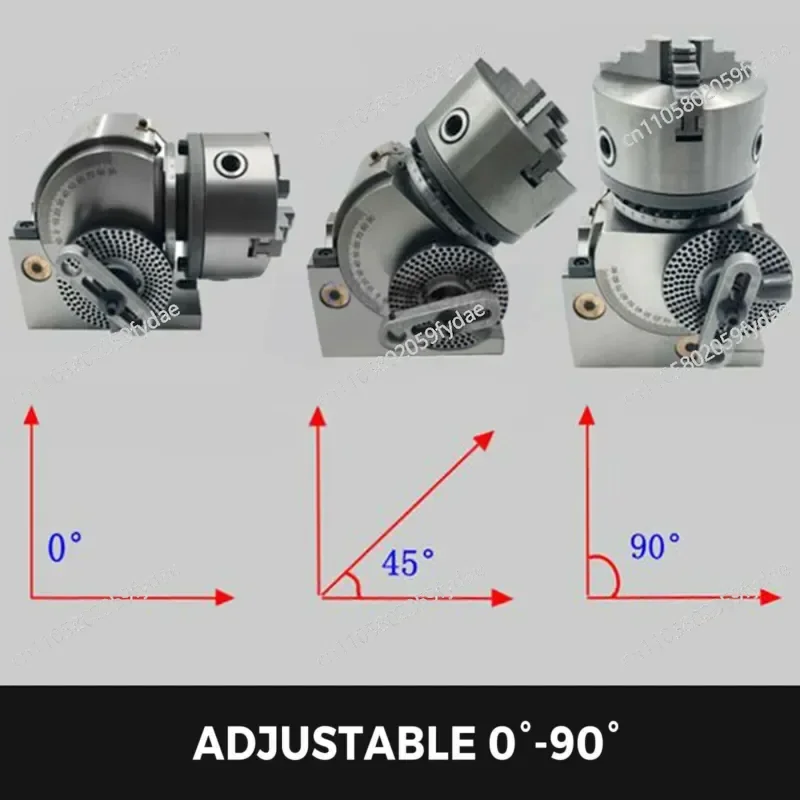 New Indexing Head BS-0-4 Inch Hand Crank Precision Universal Indexing Head BS Type Milling Machine Simple Indexing Head