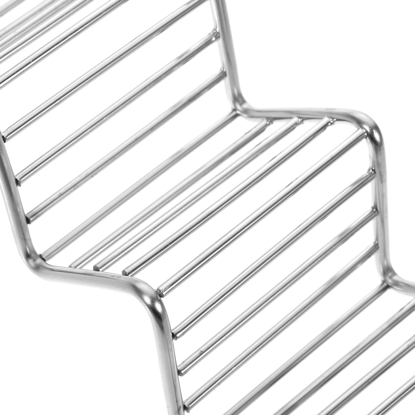 

1 set Stainless Steel Taco Holder Sauce Cups Mexican Pancake Rack Smooth Edges Easy Cleaning Wear Resistant Home