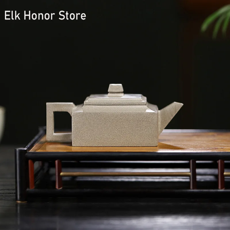 

170ml Authentic Yixing Purple Clay Teapots Famous Handmade Graphite Duan Mud Tea Pot Beauty Kettle Chinese Zisha Tea Set Gifts