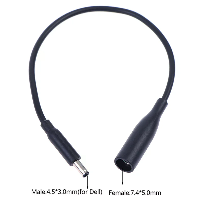

DC Power Charge Converter Adapter Cable Cord 7.4*5.0mm Female to 4.5*3.0 mm Male