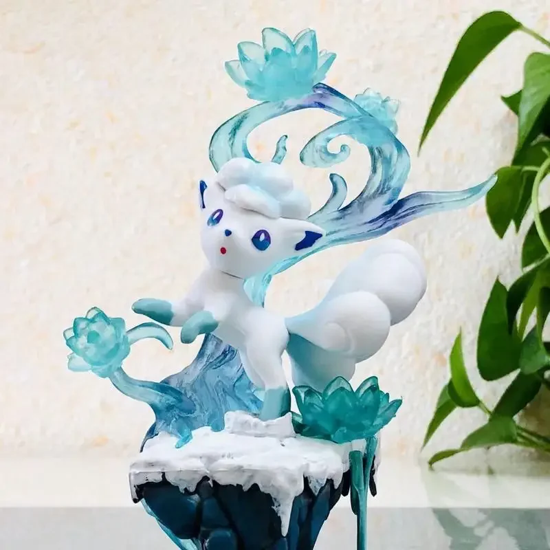 Pokemon Alolan Vulpix Anime Figure Action Figures Pvc Figurine Statue Collectible Model Decoration Ornament Gift Christmas Toy