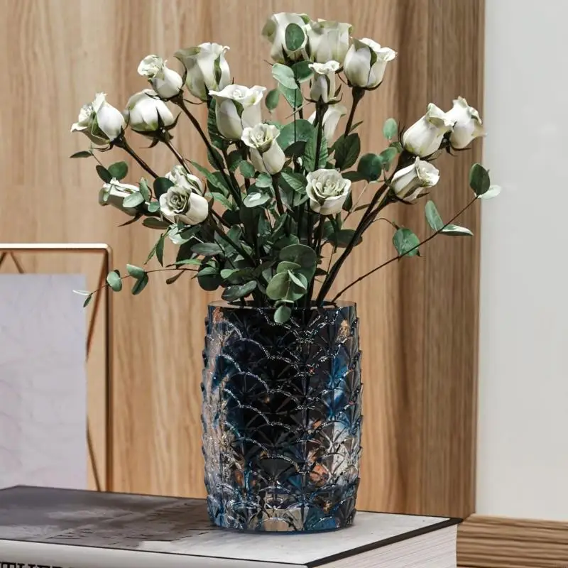 

Silicone Mold For Resin Flower Pot Petal Design Jewelry Container Making DIY Home Decoration Garden Planter 964A