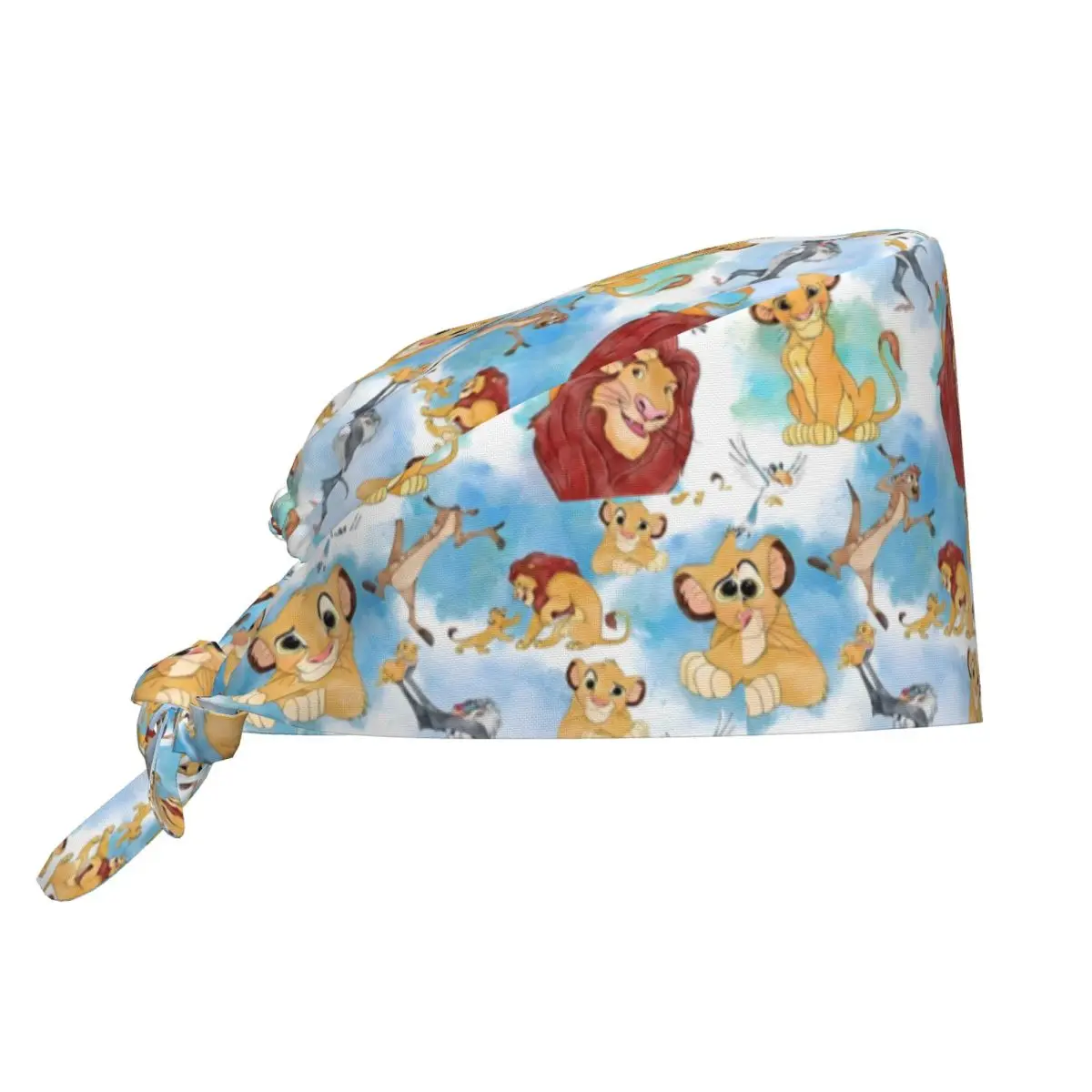 chapeu-medico-o-rei-leao-trabalho-esfrega-chapeu-para-unisex-feminino-macio-e-confortavel-filme-chapeus-de-enfermagem-novidade-bandagem-gravata-volta-bone-de-trabalho