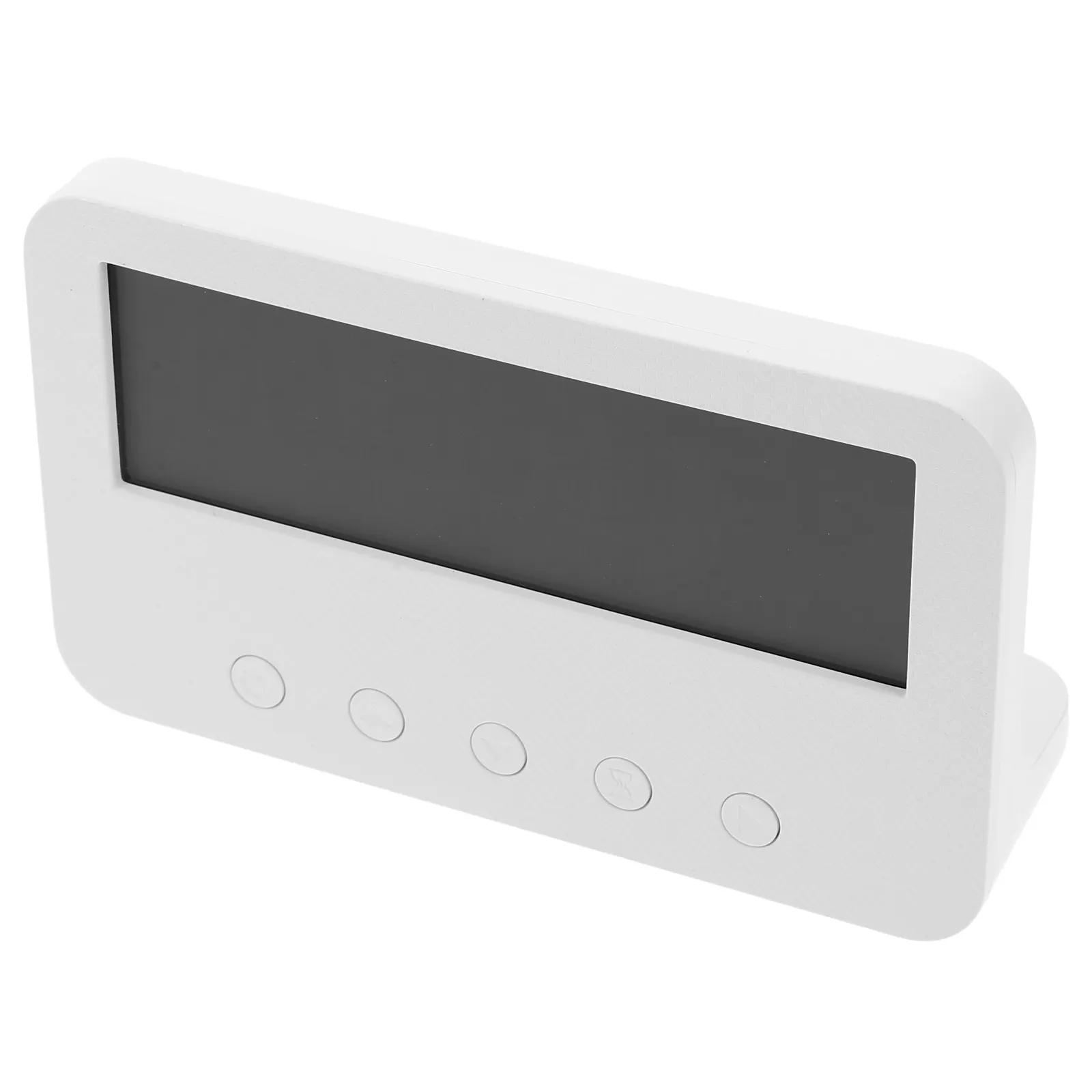 Mini Digital Clock with Real Time Temperature and Humidity Display Hygrometer Thermometer Silent Alarm Function for Home Office