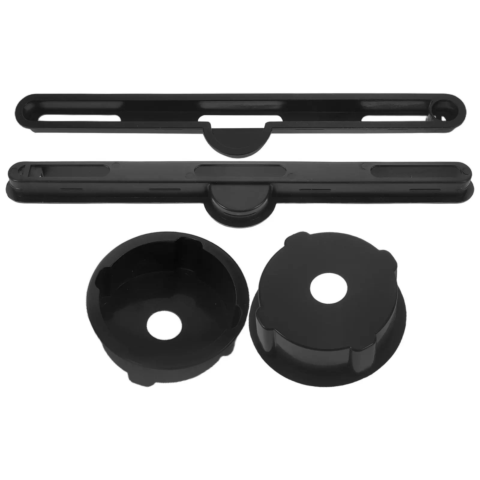 

2 комплекта складных подставок для чашек, пластиковые держатели для карт, детали для столика для ноутбука, аксессуары для прикроватного столика с защитой от проливания, органайзер