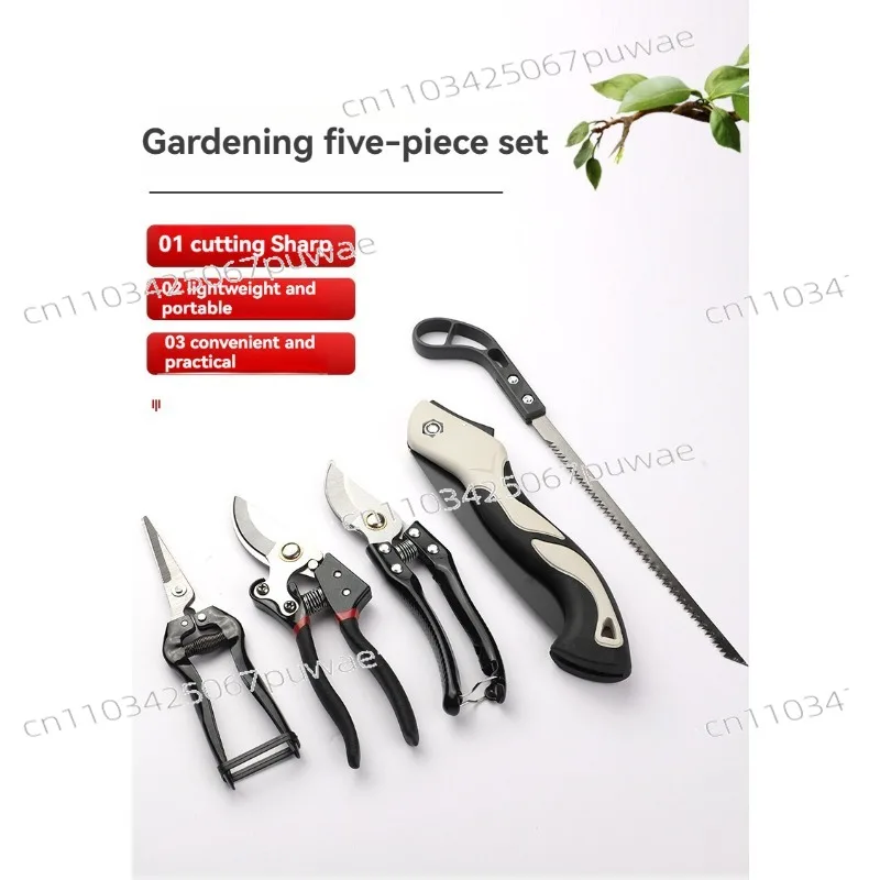 

Набор садовых инструментов из 5 предметов | Секатор-пила складной с чехлом для хранения для посадки цветов