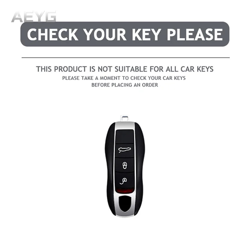 New TPU Car Key Case Shell Cover Fob For Porsche Cayman 911 Panamera Cayenne 718 Macan Boxster Kuvi Protect Keycase Accessories