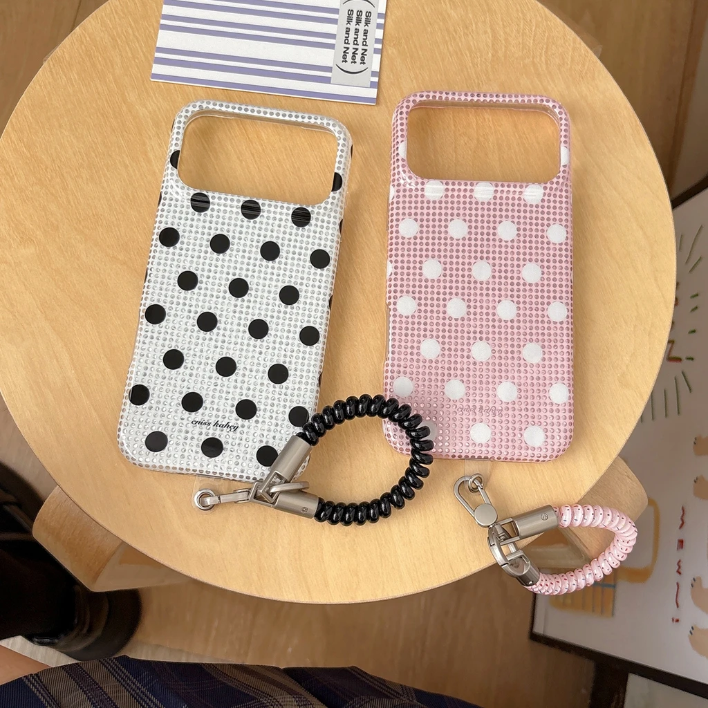 Minimalist Polka Dot Glitter S - đánh giá và giá Glitter Shockproof Case