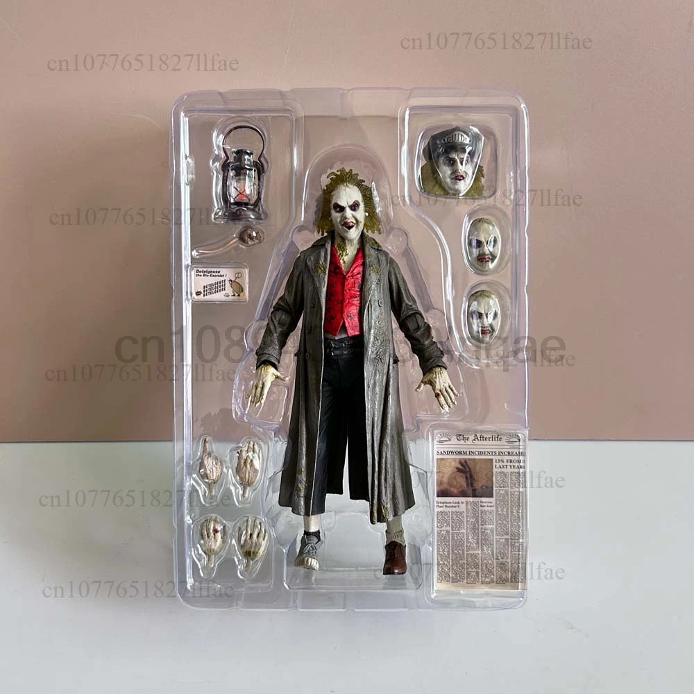 NECA Figura Betelgeuse the Bio Exorcist Ultimate Action Figure Modello Giocattoli da collezione Decorazione della stanza mobile