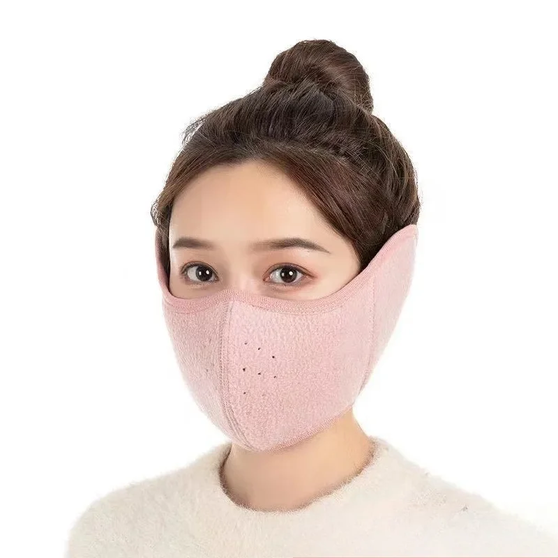 Winter Unisex Warm Fleece Mask Windproof Cycling Facemask Anti Dust Reusable Outdoor Sports Thermal Headwear