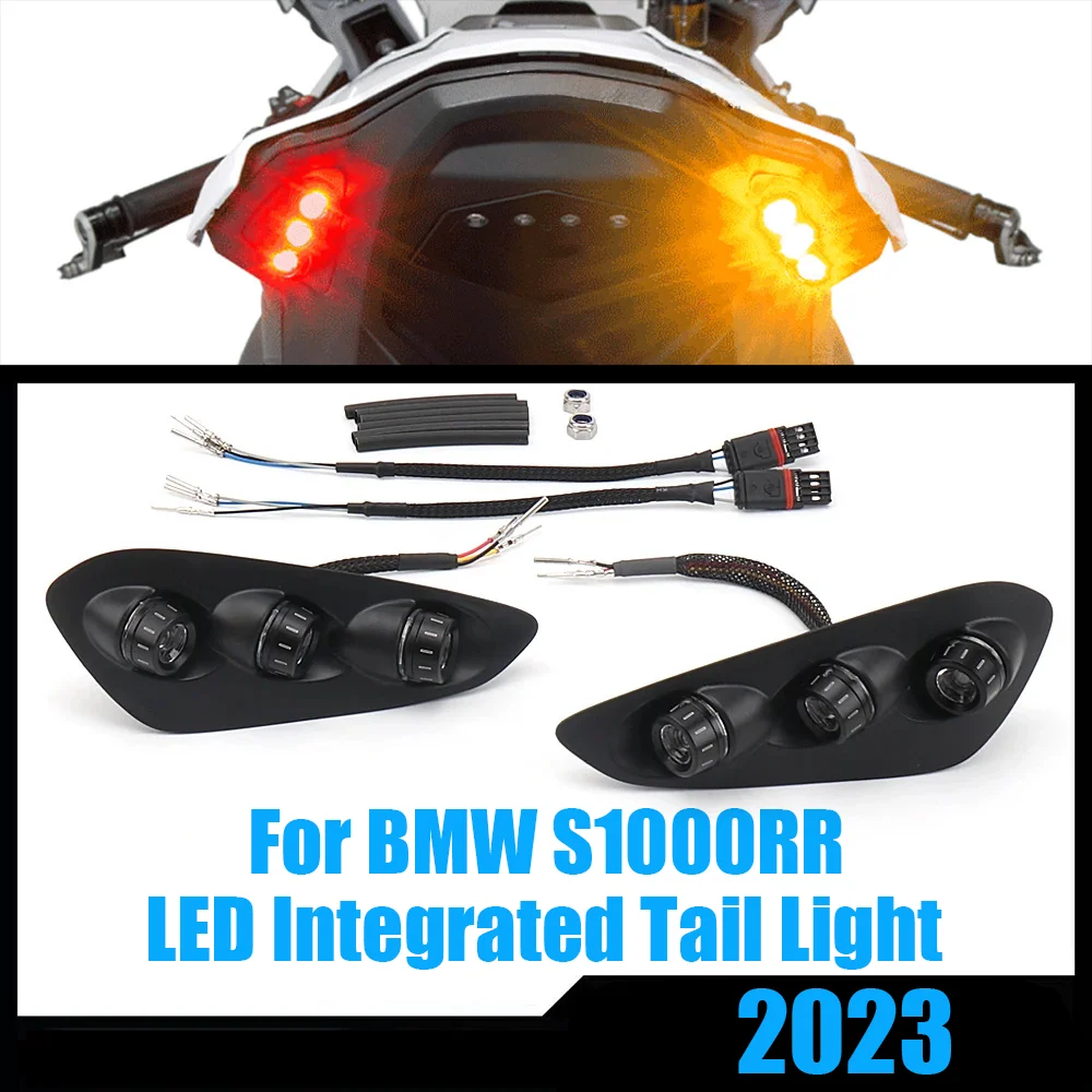 

For BMW S1000RR 2023 S 1000 RR LED Turn Signal Light S 1000 RR S1000RR 2023 Integrated Tail LightLED Turn Signal Light