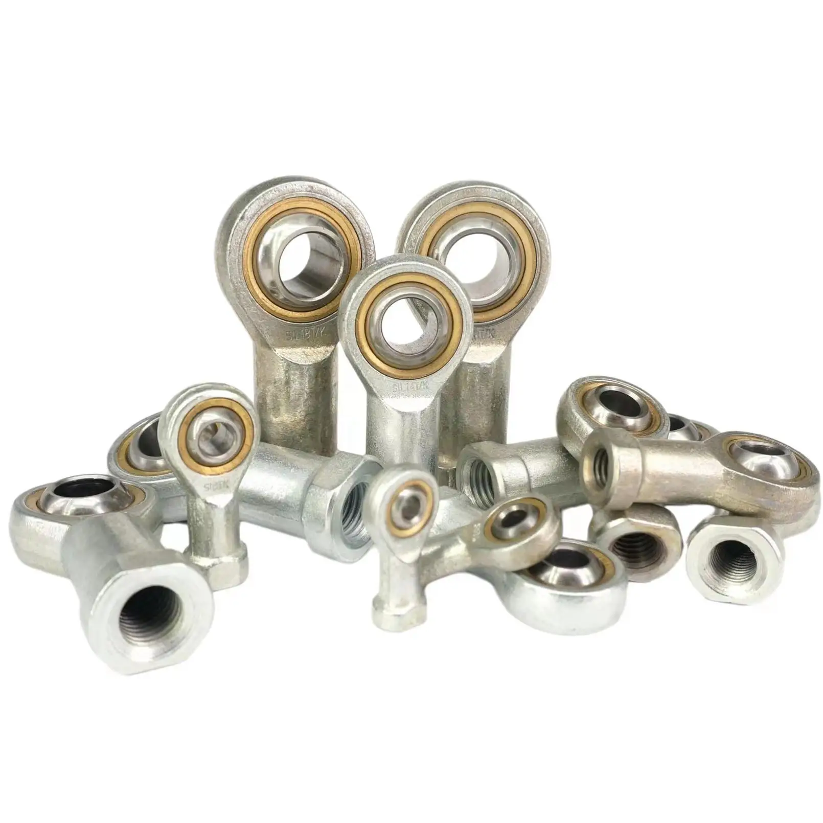 

Left Hand Thread Fit Size 14/16/18/20/22/25mm Female Bearing Steel Rod End Joint Bearing