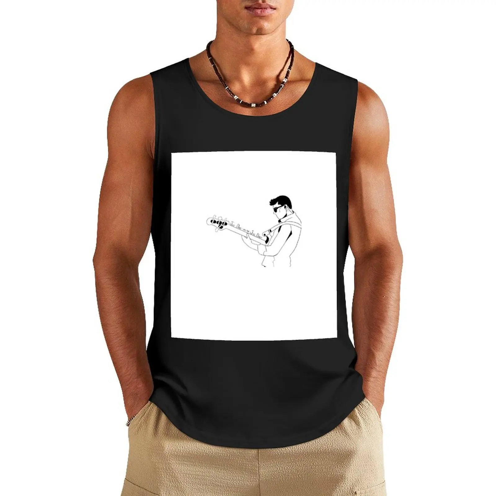 

Joe Dart, on the Joe Dart Tank Top singlet for men Men's t-shirt