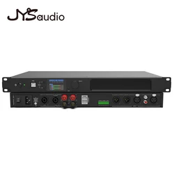 Amplificador de potência digital de rede dsp 1u 2 canais matriz de áudio profissional subwoofer estéreo reverb equalizador suporte de palco rs485