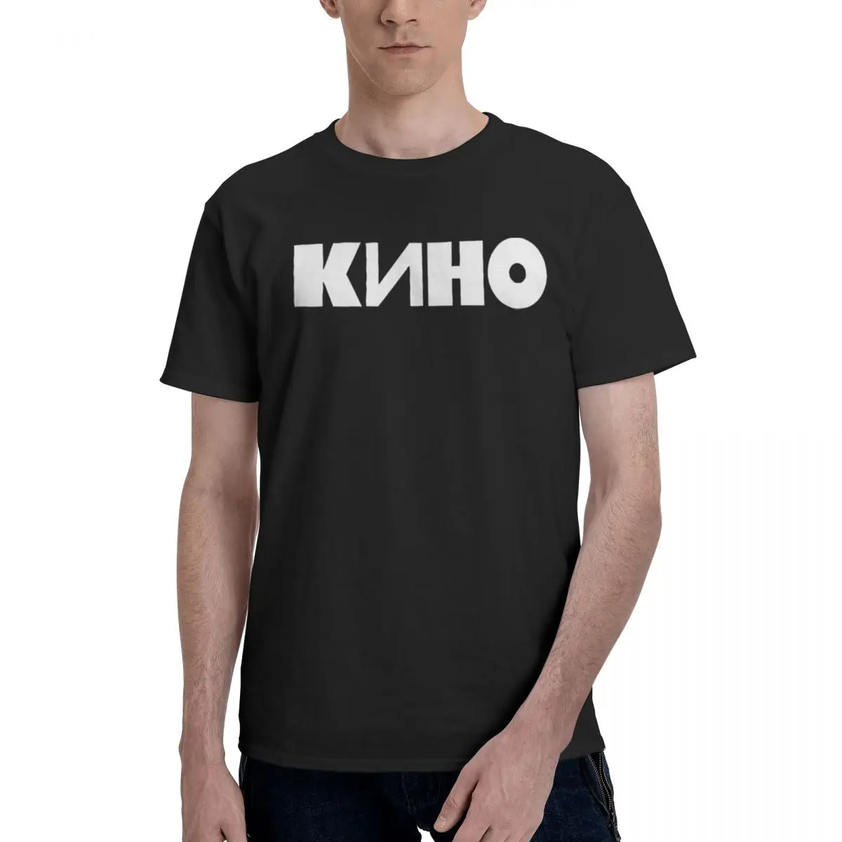

Viktor Tsoi KINO 100% Cotton Casual Breathable Confortable Shirt New Gifts And T-Shirts Men's Tops