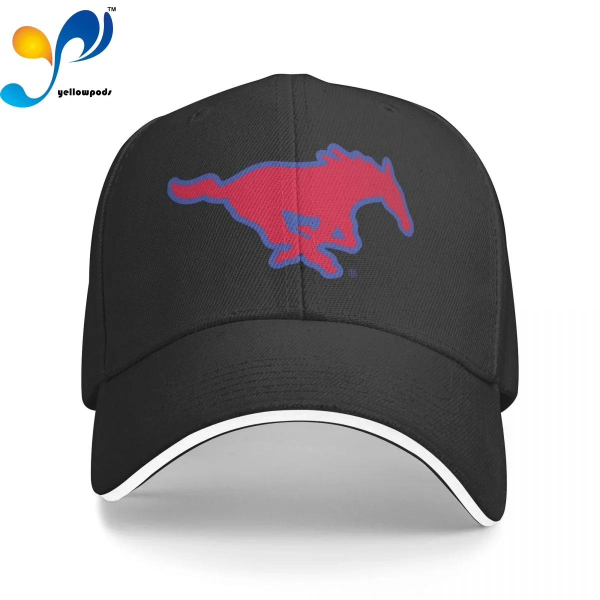 

SMU Baseball Hat Unisex Adjustable Baseball Caps Hats University for Men and Women