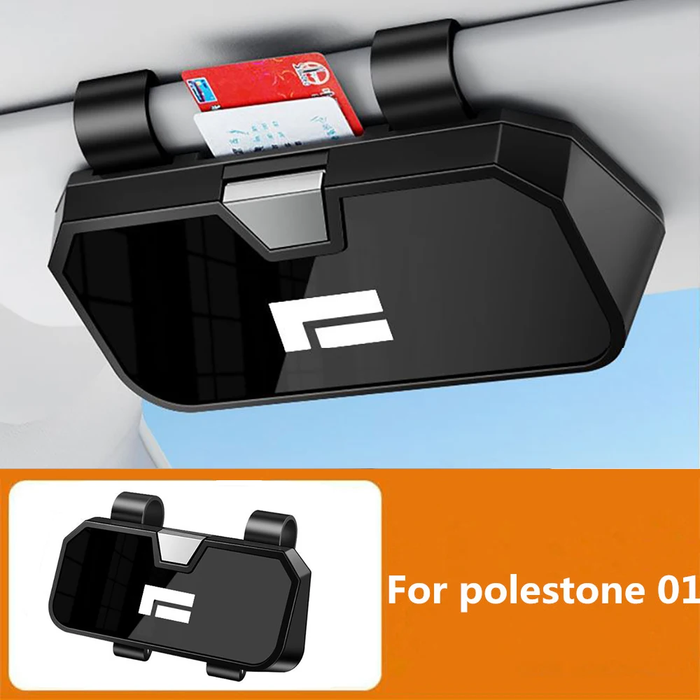 

Автомобильный зажим для солнцезащитных очков, подходит для BAIC JISHI Polestone 01 Rox 01, чехол для автомобильных очков, солнцезащитный козырек, многофункциональный ящик для хранения, аксессуары