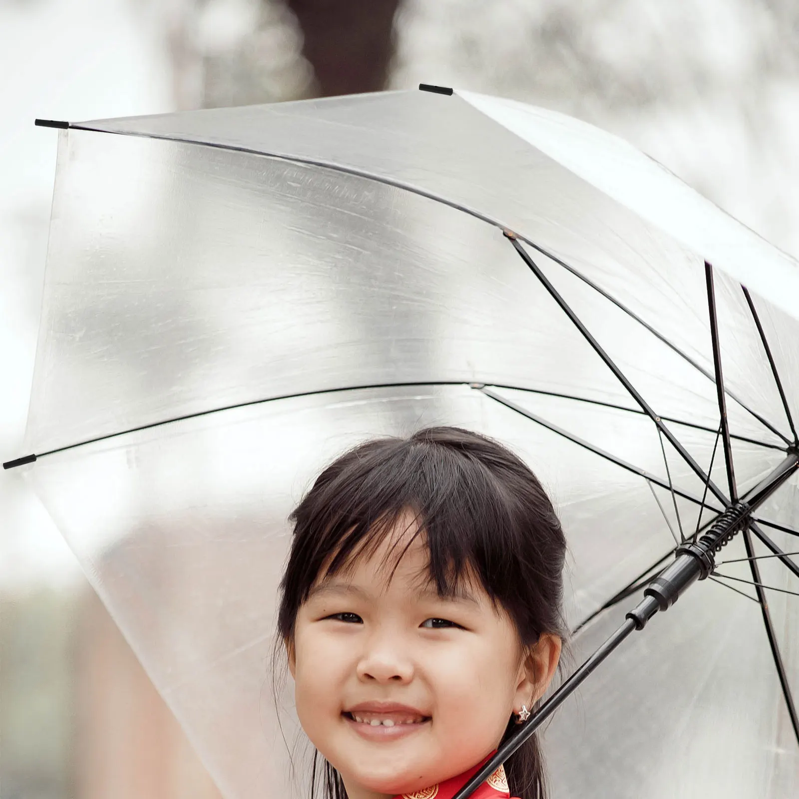 

1 set Umbrella Tail Beads Durable PP Simple Repair Accessories Foldable Rain Umbrella Replacement Parts 6mm Hole Long H