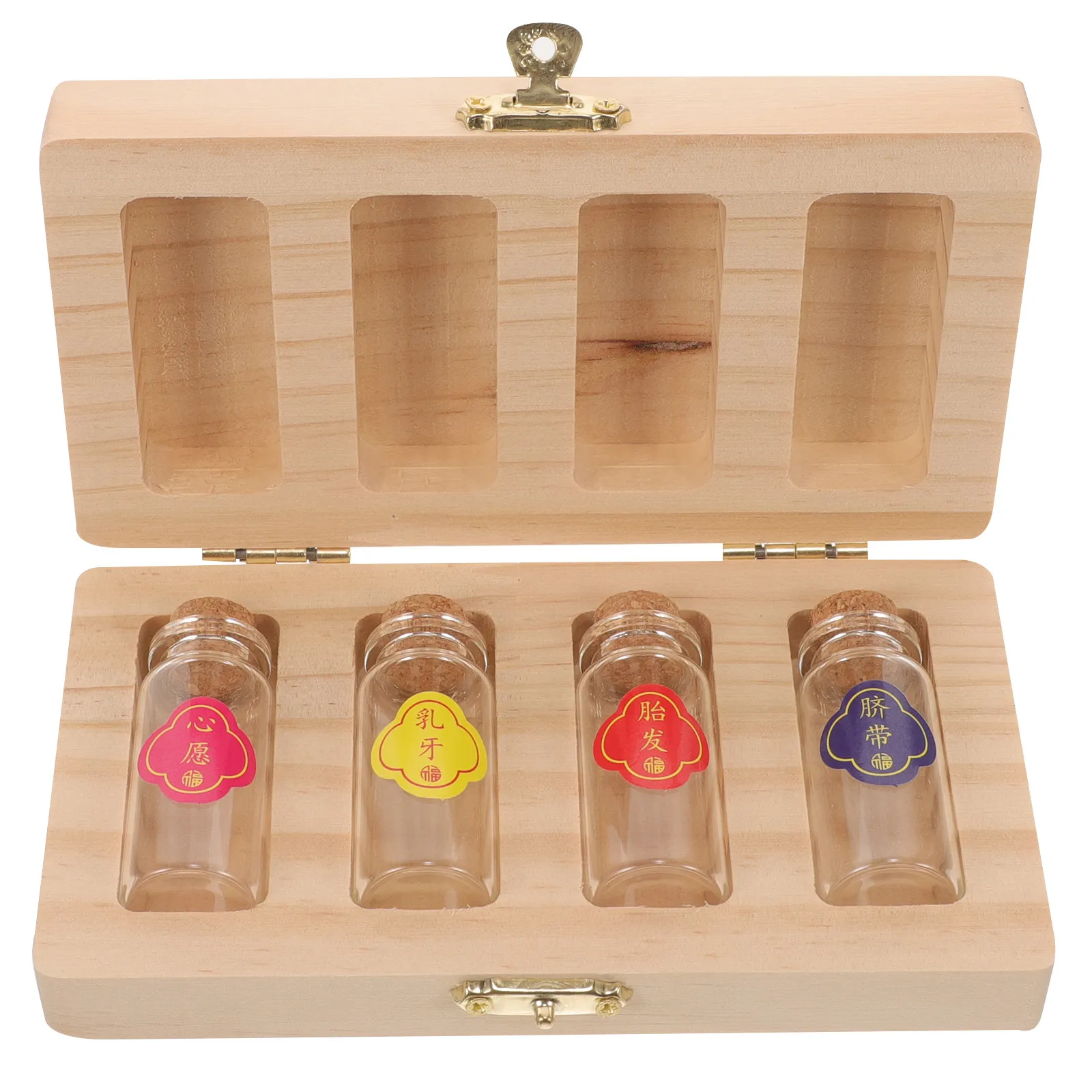 1Set Baby Tooth Box First Tooth Keepsake Box with Personalized Name Birth Date Zodiac Fetal Hair Storage Teeth Collection