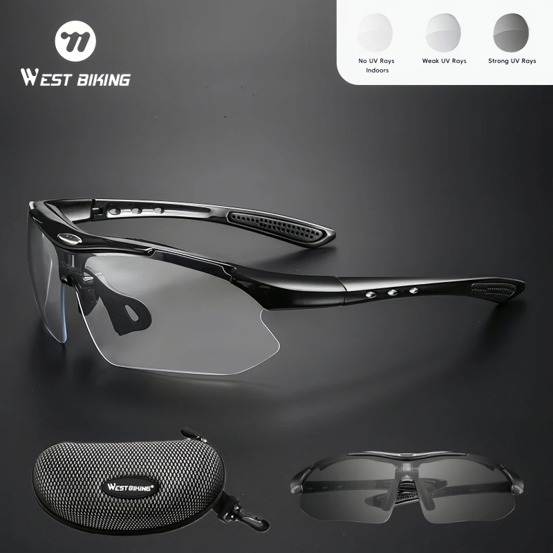 نظارات WEST BIKING الضوئية لركوب الدراجات للحماية من الأشعة فوق البنفسجية، نظارات شمسية رياضية خارجية للتسلق والصيد والقيادة، نظارات الدراجة #1