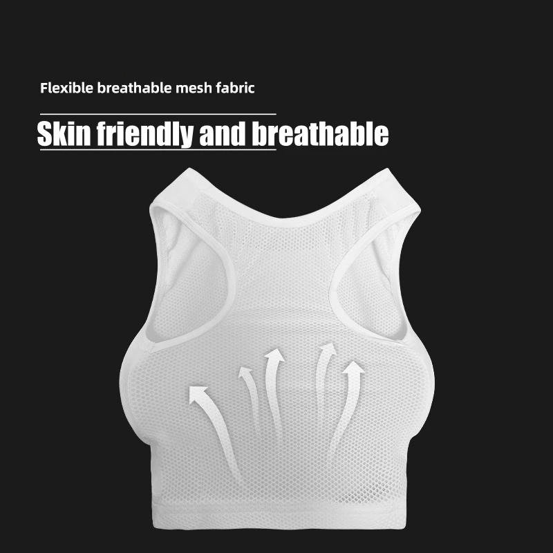 WKF Approved Karate Chest Guard Female Boxing Chest Protector BodyGear Vest Boxing Protection Equipment Fighting competition