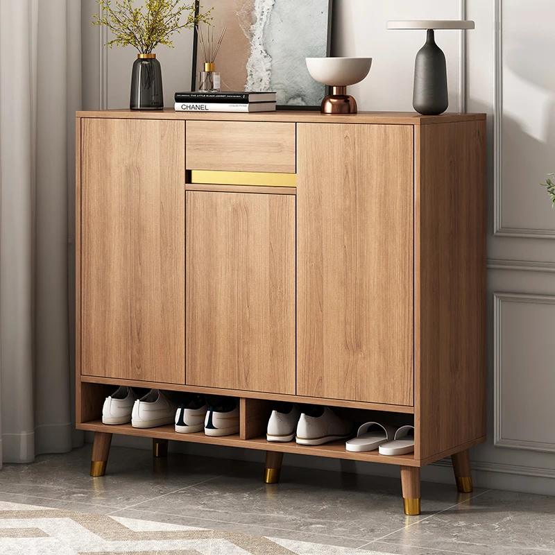 

New Living Room Entrance Storage Shoe Cabinet Luxury Mdf Shoe Cabinet Shoe Furniture Wood Cabinet