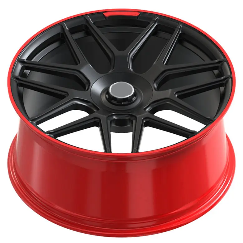 مصنع عجلات مزورة مخصص عالي الجودة بالجملة لجميع عجلات سيارات أودي 7 #5