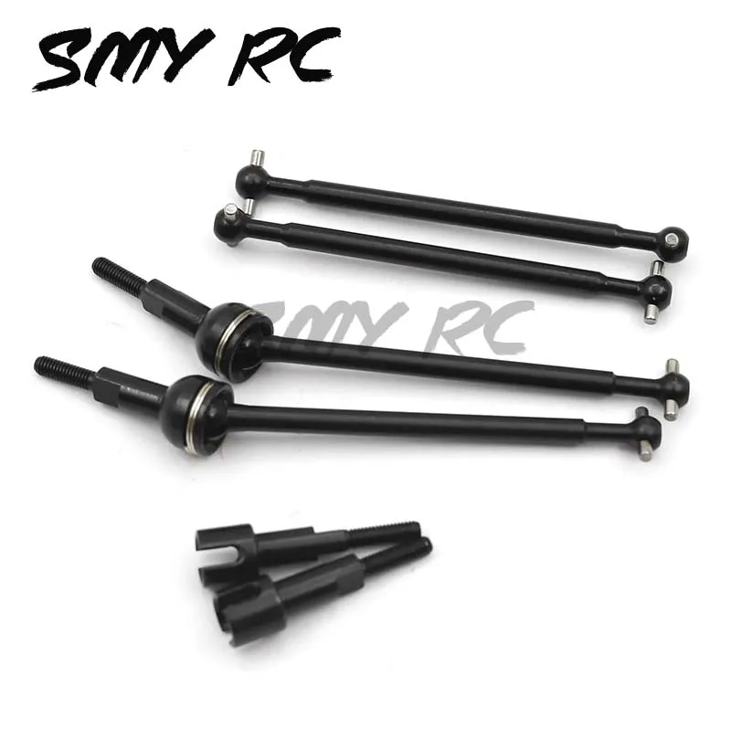 Metal Front Rear Drive Shaft CVD Driveshaft Dogbone for Rlaarlo AM-X12 AM-D12 1/12 RC Car Upgrade Parts Accessories