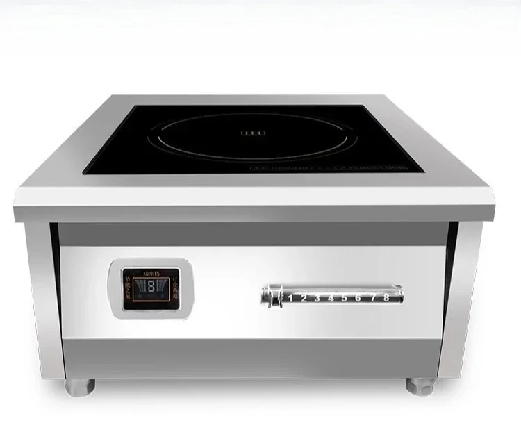 High power catering commercial electromagnetic stove flat stove braised soup kitchen cooking