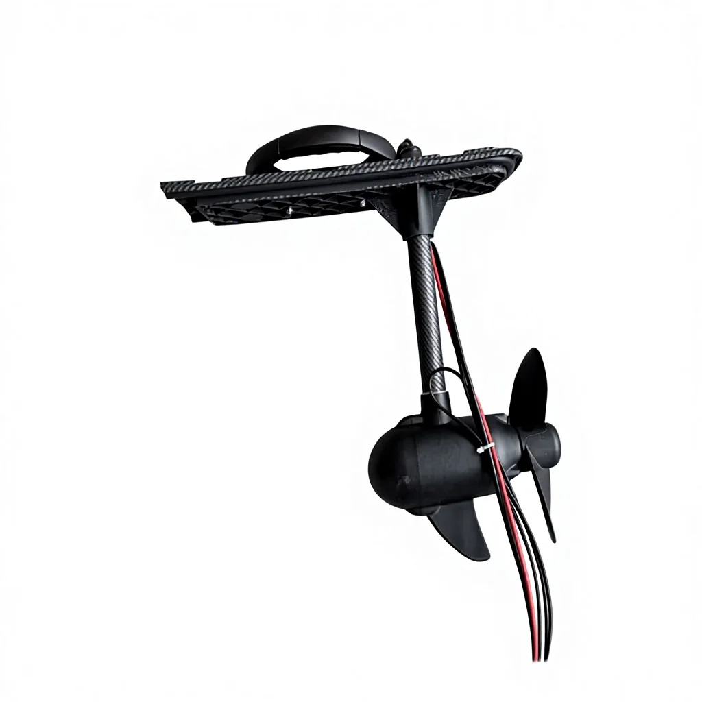 A Vicking Aluminum Electric Trolling Motor for Diver Fin Pedal Kayak 55LBS/65LBS 12V/24V High Speed Easy Operation