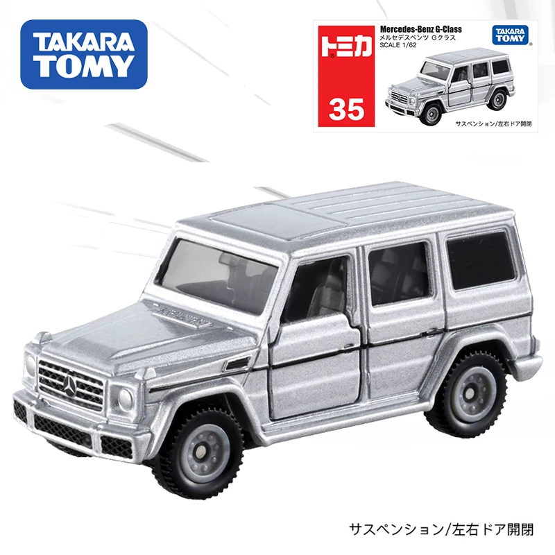 TAKARA TOMY-Modèle en alliage moulé sous pression pour garçons, Mercedes-Benz Classe G SUV, jouets de décoration de collection, cadeau de vacances pour enfants, n ° 35