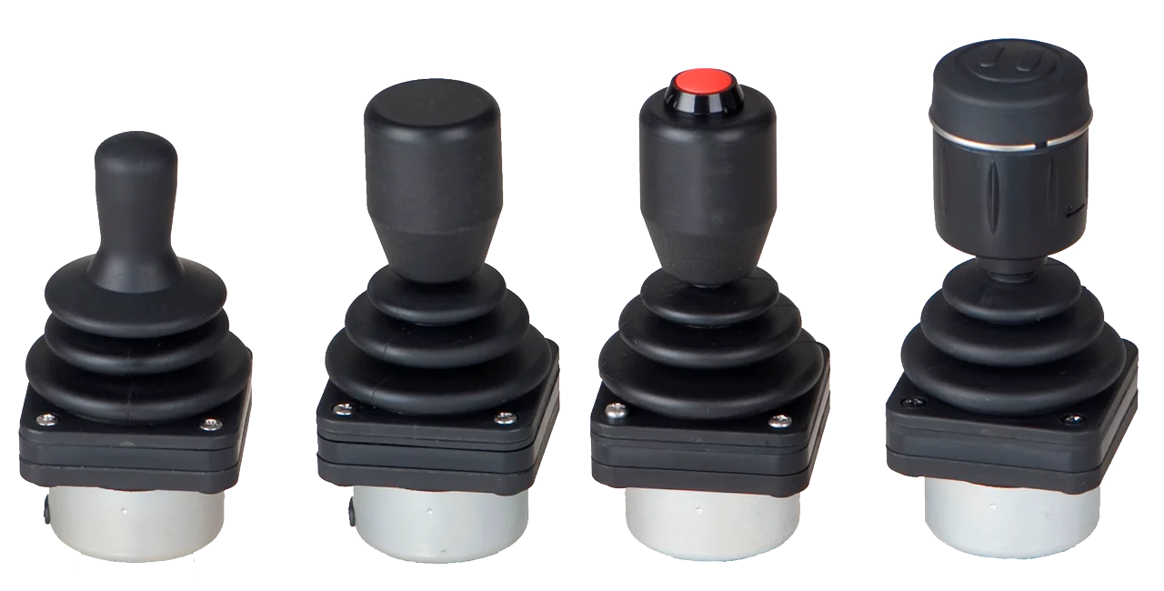 高品質の単軸または多軸操作ジョイスティック コントローラ、ドライブ比例弁用