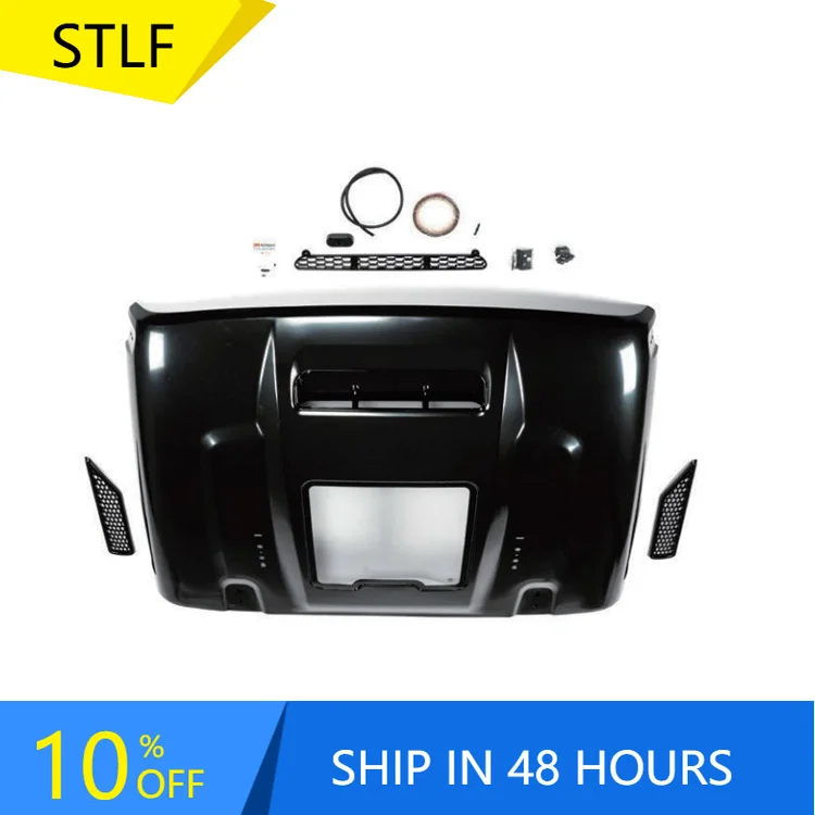 

STLFHigh qualityHigh Quality Auto Parts JL JK JT Transparent Hoods Steel Engine Bonnet Hood for jeeps wrangler 2007-2026