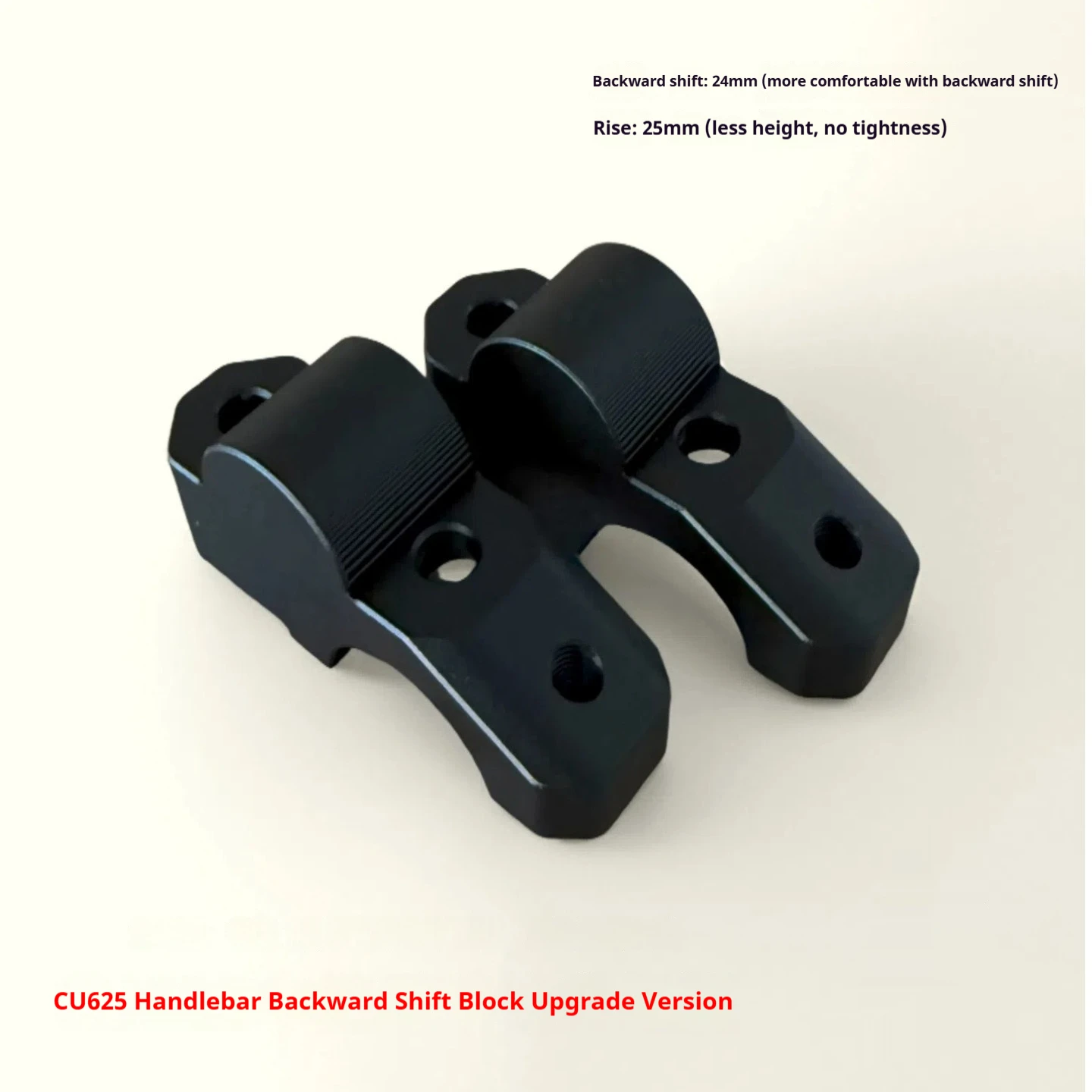 For Voge CU625 Handlebar Riser 28mm CNC Aluminum Raised Relocated No-Drill Accesorios Moto