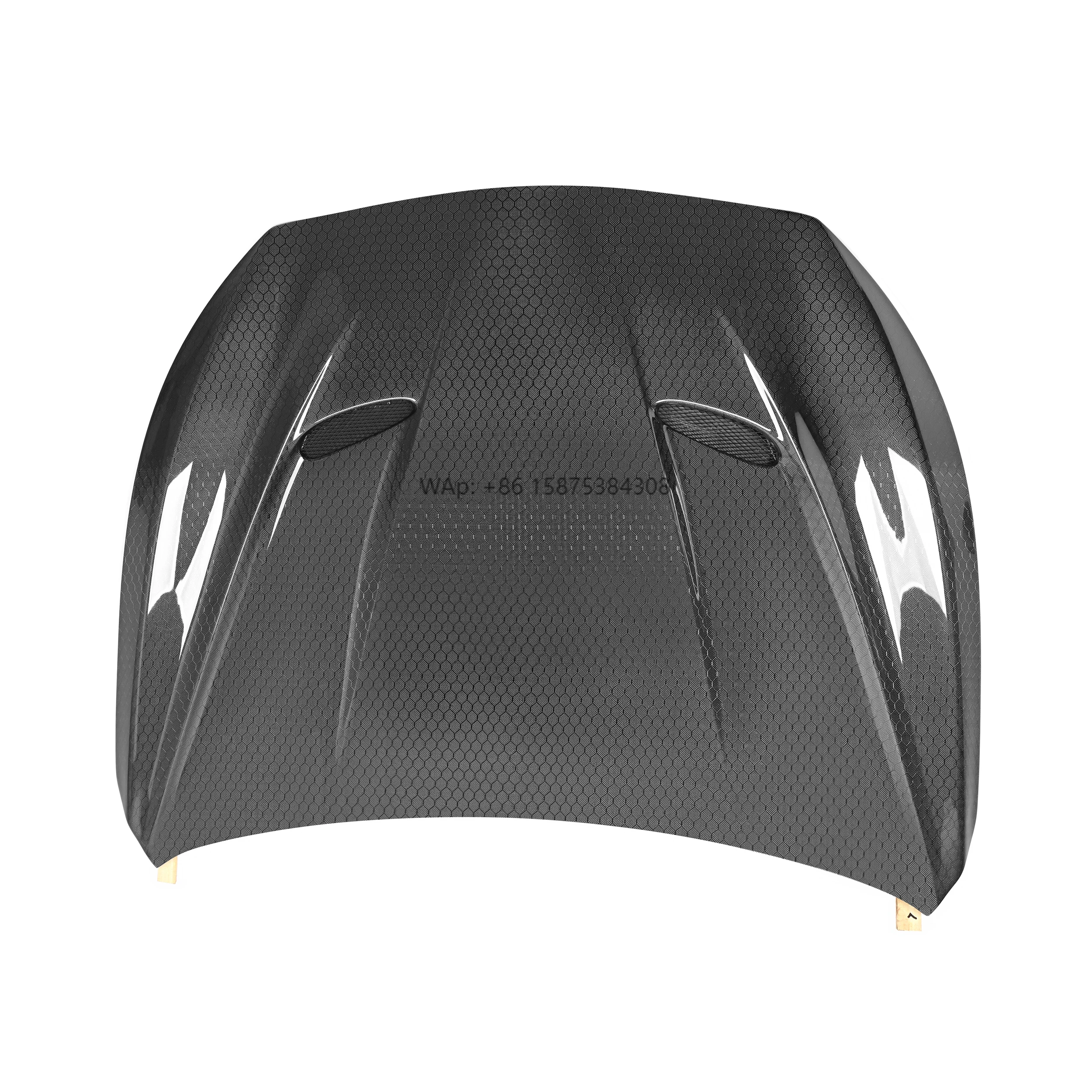 

Honeycomb Carbon Fiber Front Hood MP Style for Infiniti Q50 Q50L 2014-2020 Q50 Front Hood