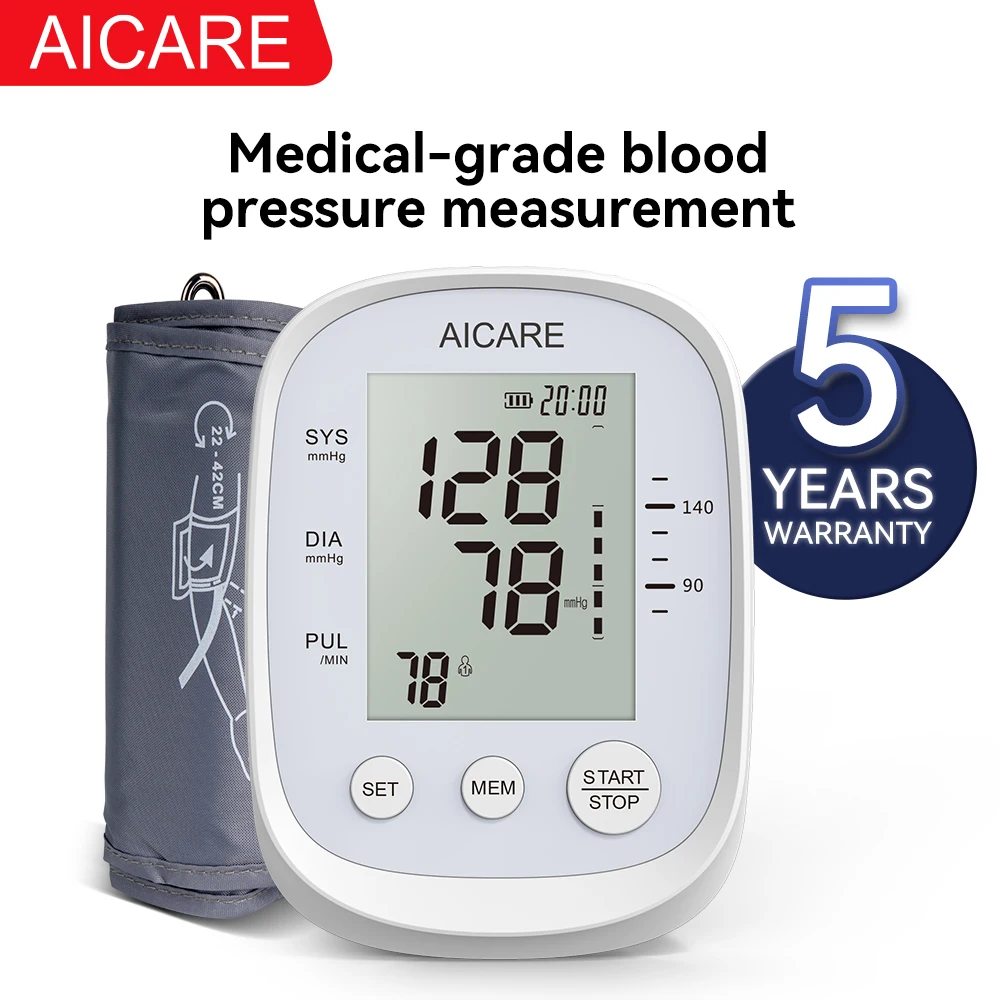 Aicare Bloeddrukmeter Bovenarm Automatische Tonometer Digitale Bloeddrukmeter Bp Medische