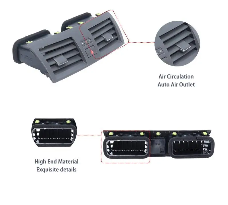 

Meihua 2007-2011for TOYOTA CAMRY Air Conditioning Outlet Interior Kits Car Air Vent Dash Vent Grill AC Heater Vent