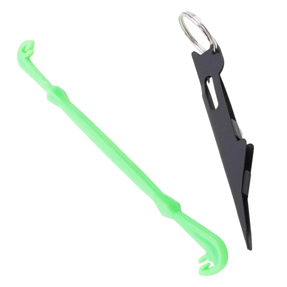 Disgorger Tool Fast Knot Tyer Fishing Stamping Steel Construction Essential Knot Tool Great Gifts For Fisherman