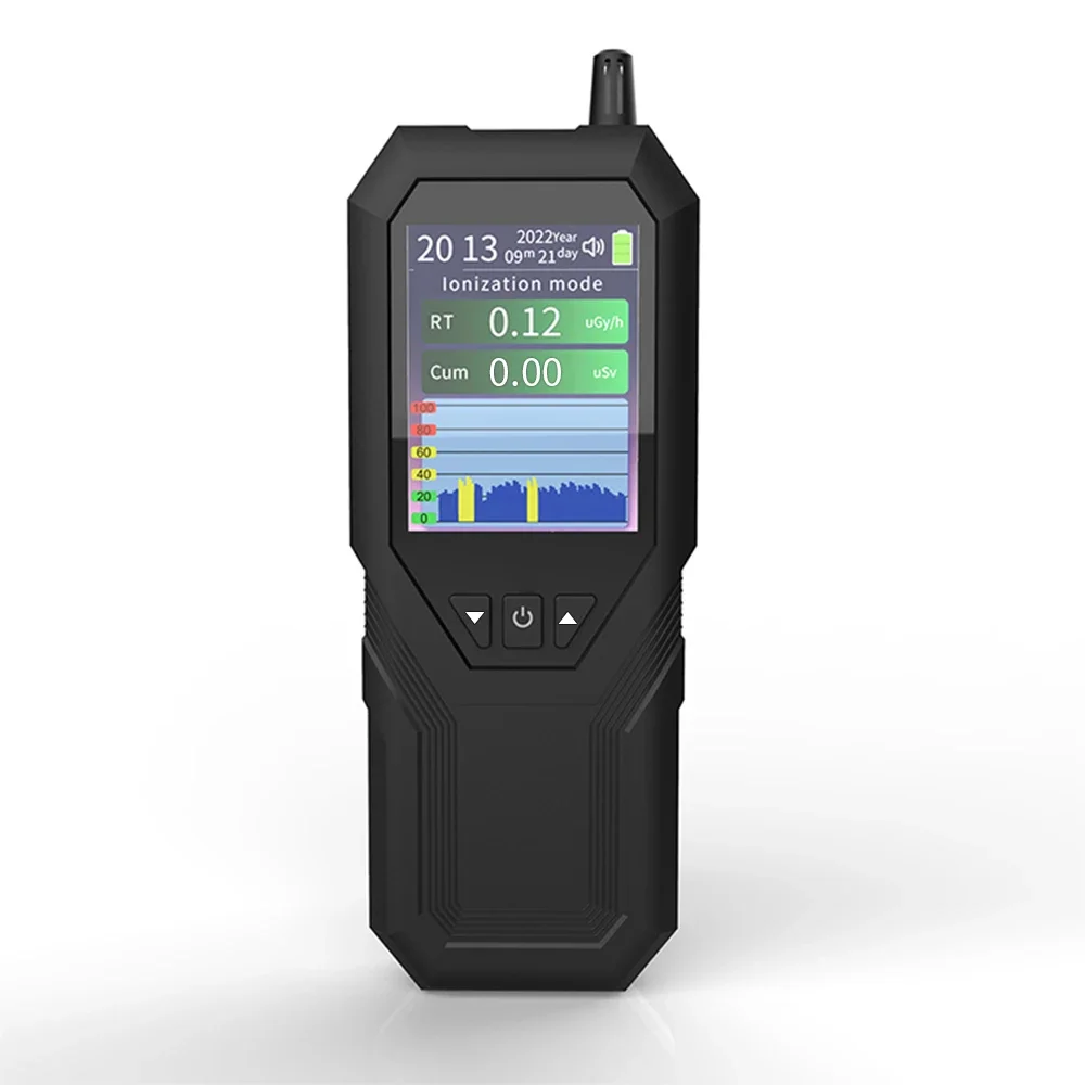 Radiation Detector Digital LCD Beta Gamma Rays Radiation Detector X-ray Tester Professional Nuclear Radiation Detector