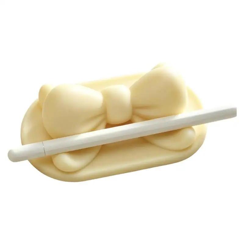 31BA 3D-Printed Bows Pen Stand Pen Brush Holders for One Writing Instrument on Desk