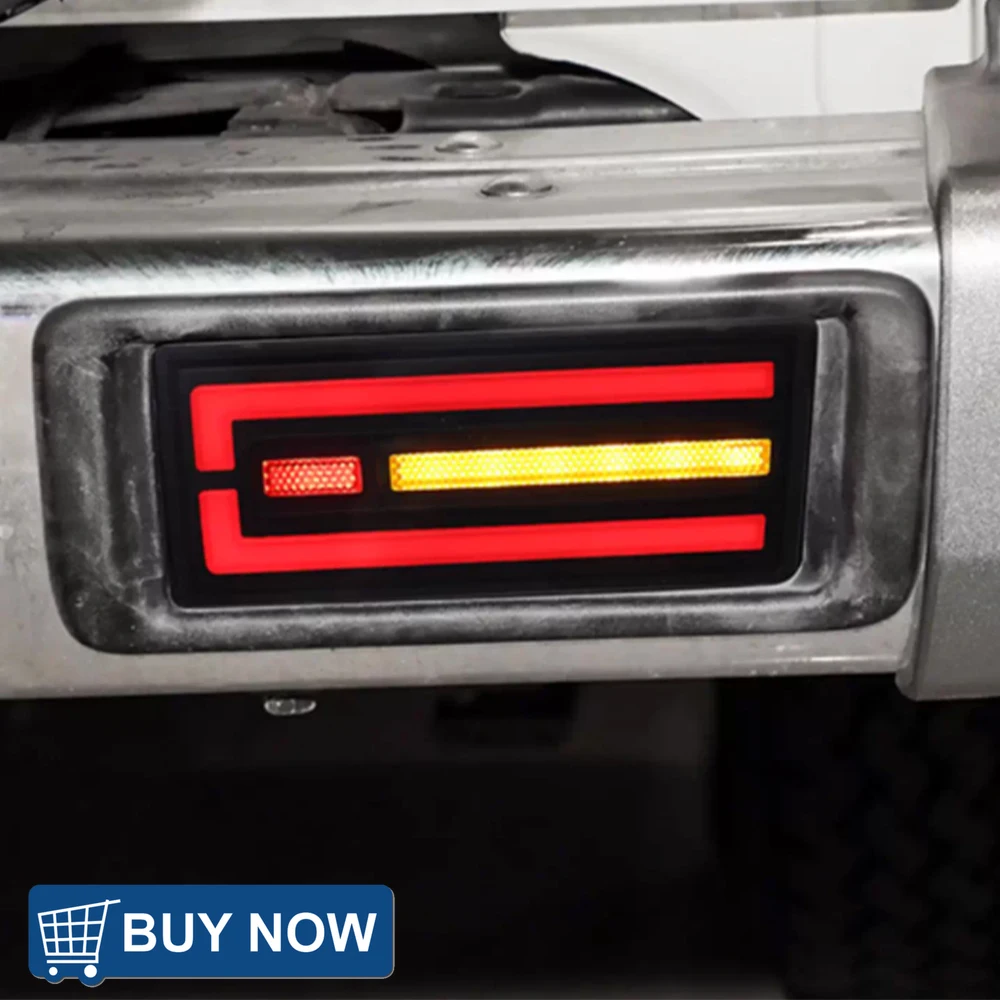 

For Toyota Land Cruiser LC76 LC7X LC70 LC71 LC78 1976-2023 Model Car Assembly Upgrade LED Rear Bumper Taillights Accessories