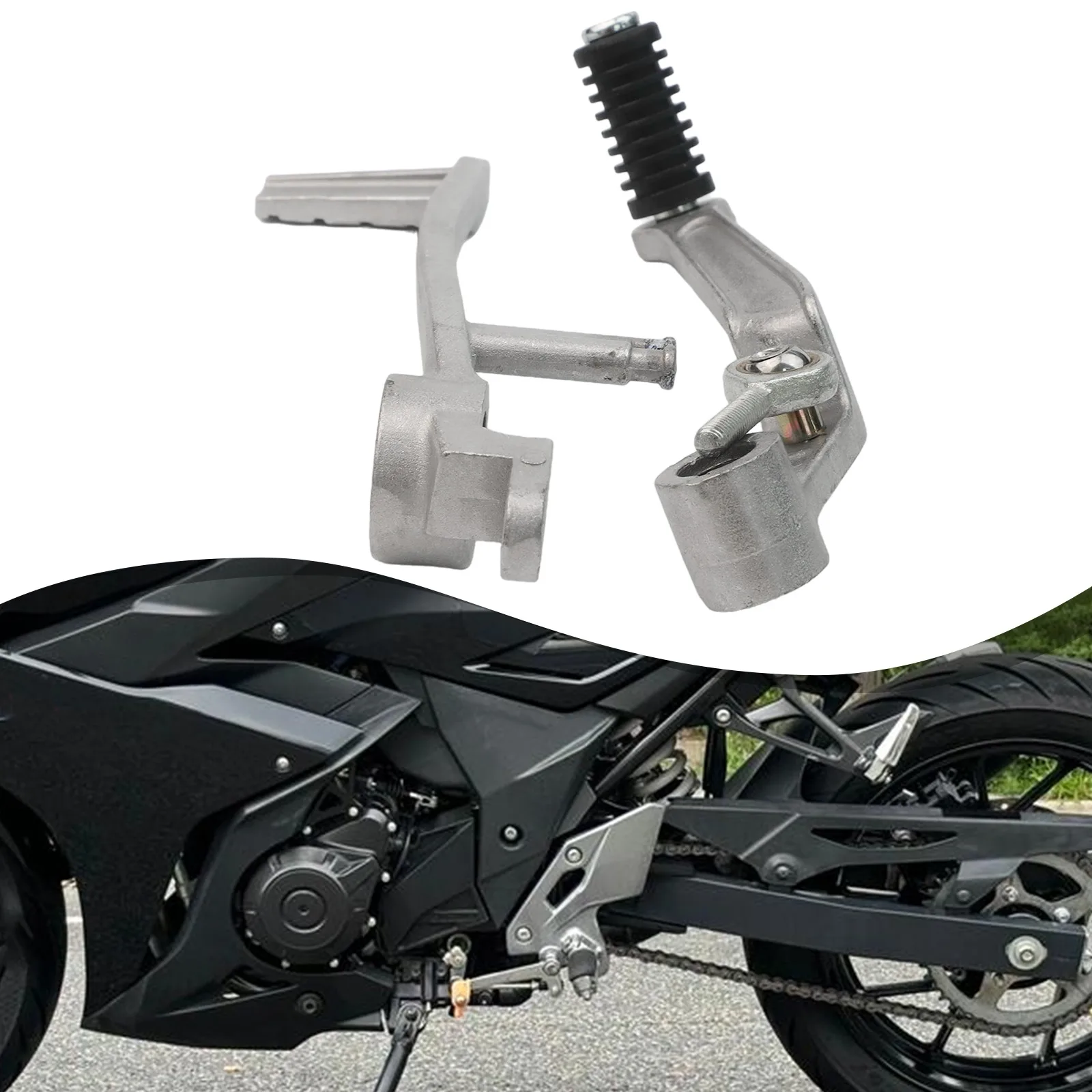 Gear Lever Brake Lever Riding Safety High-grade Aluminum Construction Long-lasting Performance Manufacturing Defects Coverage