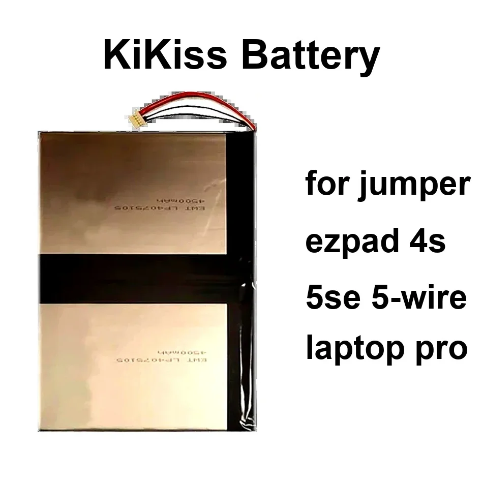 

Laptop Battery High-Capacity 4500-8000Mah For Jumper Ezpad 4S 5SE 5-Wire Pro