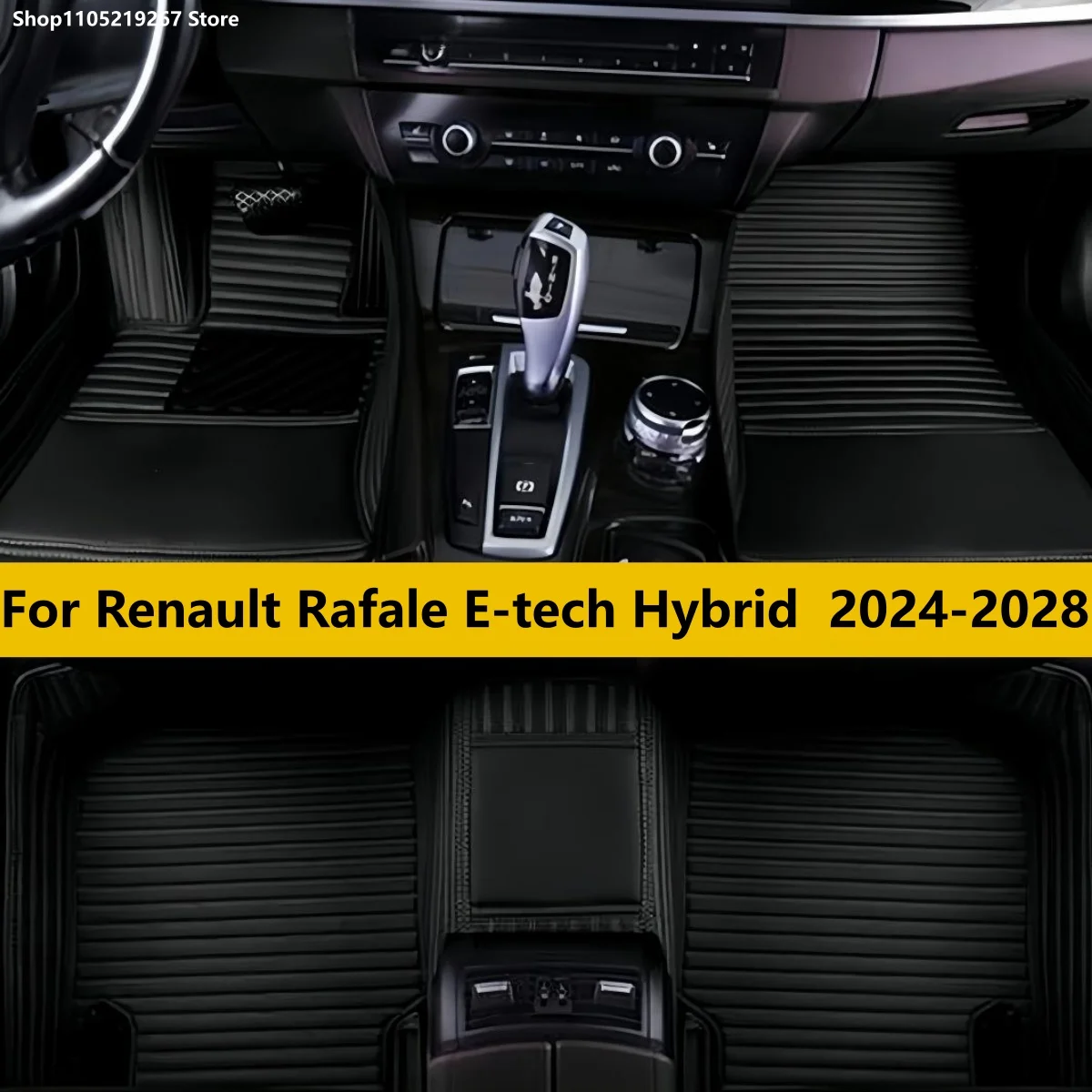 

SUV Car Floor Mats For Renault Rafale E-tech Hybrid 2024 2025 2026 2027 2028 Floor Mat Car Mat Accessories Interior