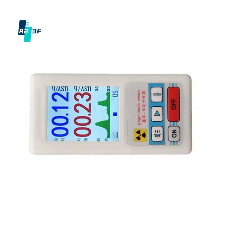 A23F-BR-6 Geiger Counter Nuclear Radiation  Personal Dosimeter Gamma  Radioactive Tester Marble Tool