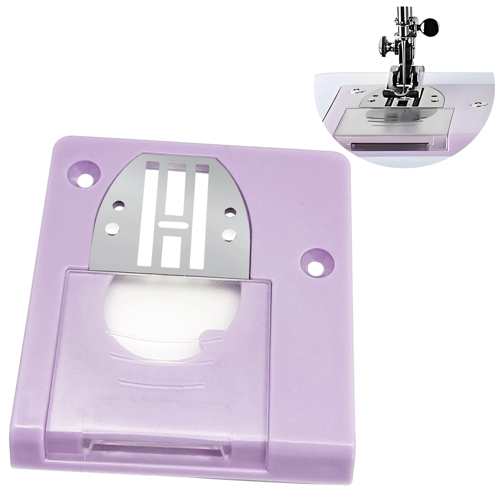 1 Stück Stichplatte aus ABS-Legierung, robust, lange Lebensdauer, Ersatz-Stichplatte für FHSM 505A 505 Nähmaschinen-Zubehörwerkzeug